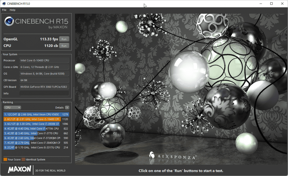 CINEBENCH R15