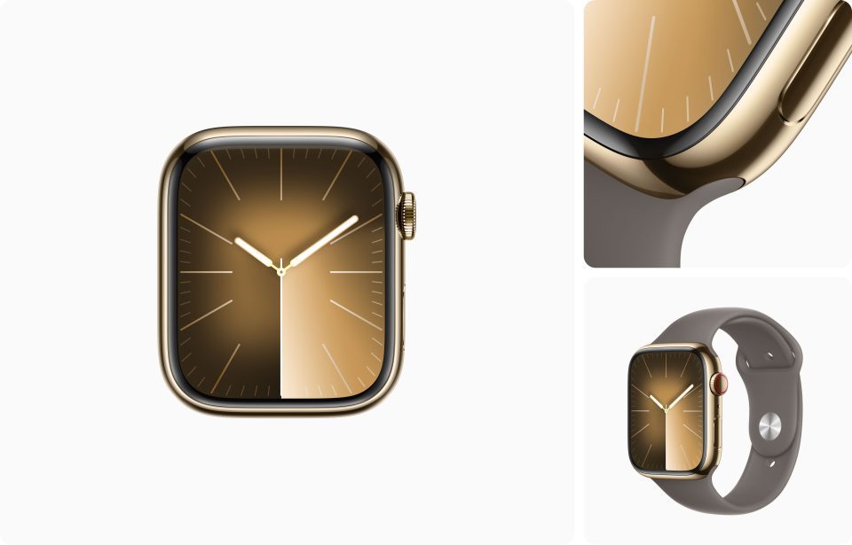 Apple Watch Series 9 gold