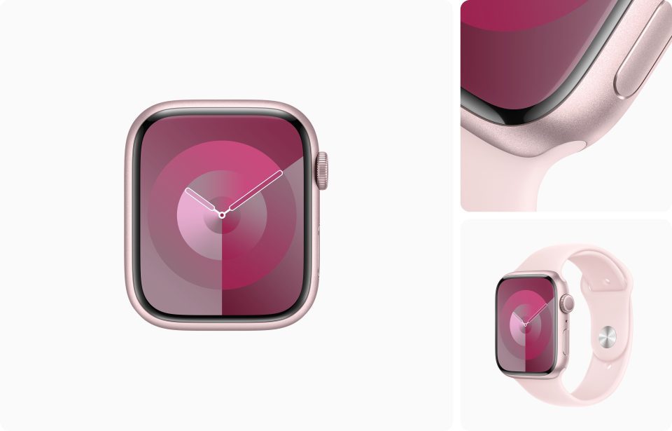 Apple Watch Series 9 pink
