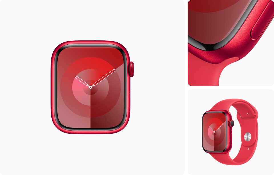 Apple Watch Series 9 product red