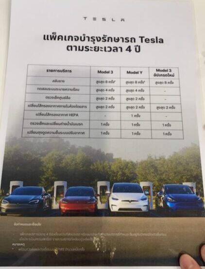 Tesla Free maintenance